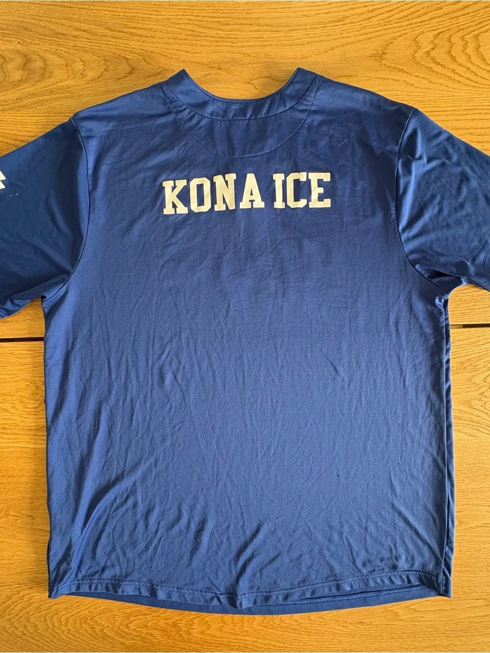 Nike LA Dodgers Kona Ice Baseball Jersey Blue Size XL Pit 24